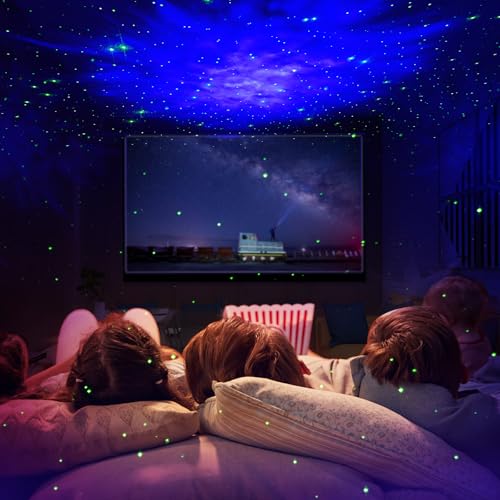 Image of Cute Room Decor Aesthetic - Pink Astronaut Galaxy Projector for Teen Girls Bedroom, Star Projector Night Light with Remote, Kawaii Room Decor, 2025 Christmas Birthday Gifts for Teen Girls (Pink)