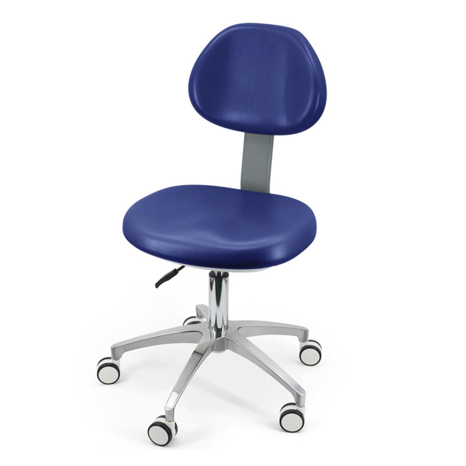 Hydtgz A10 360° Swivel Mobile Chair Dental Chair Dentist Doctor's Stool Adjustable Height Pu Leather For Dental Clinics, Laboratories, Salons, Beauty Salons,
