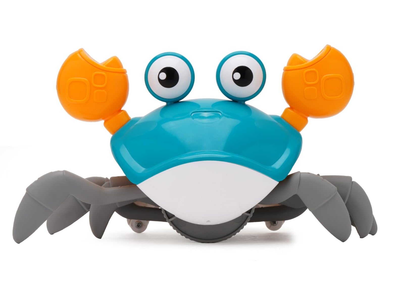 Crawling Crab Toy for Kids | Moving Crawling Action Toy | Colorful Crab Design for Playtime | Made with Safe ABS Plastics | Fun Interactive Gift Choice Aqua Colour-image-47