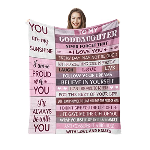 Pozevan Goddaughter Gifts, Baptism & Birthday Gifts for Girl, God Daughter Gifts from...