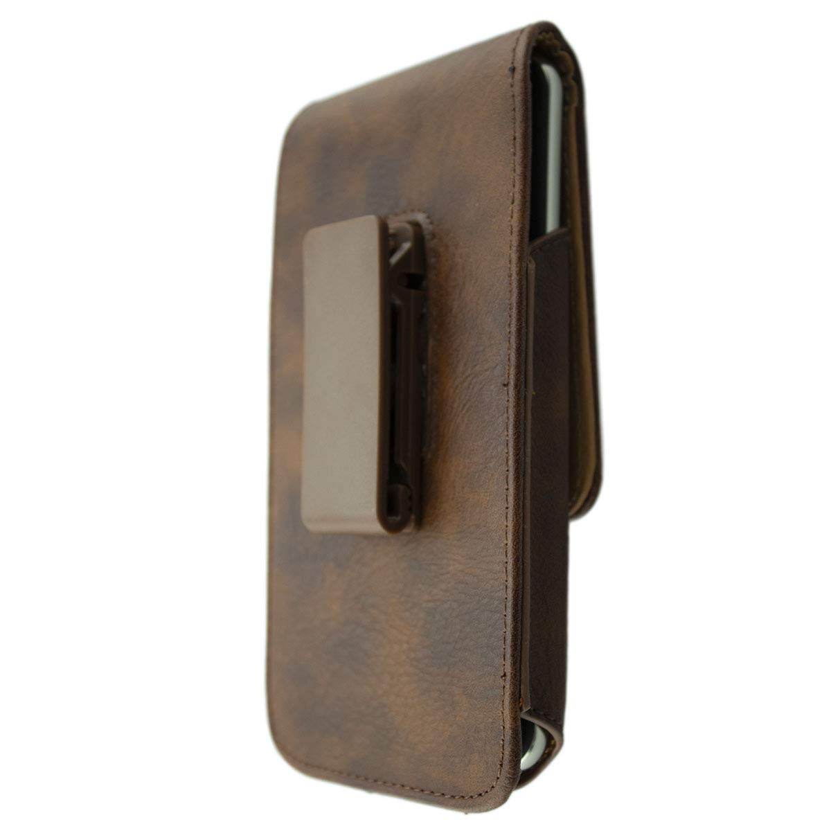 caseroxx Outdoor Case for Gigaset GS290 in brown made of genuine