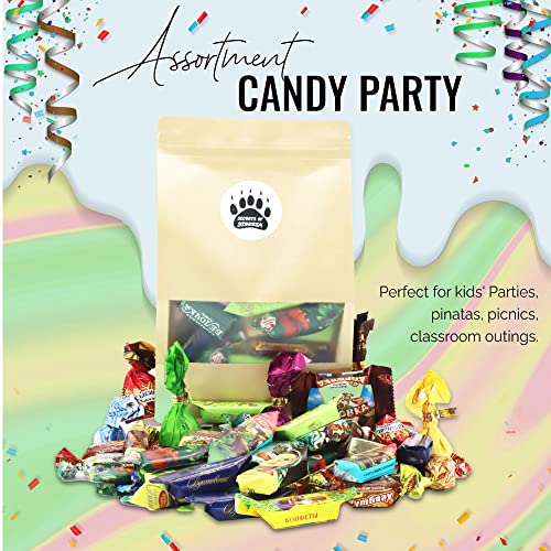 SECRETS OF SIBERIA Exclusively Sweet Gourmet Russian and Ukrainian Chocolate Candy Mix Assortment, 1 Pound / 0.45 kg - Image 2