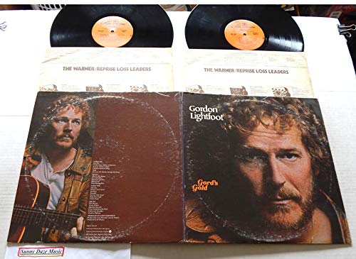 Album Art for Gordon Lightfoot GORD'S GOLD - Warner Brothers Records 1975 - USED DOUBLE Vinyl LP Record Album - 1975 Pressing 2RS 2237 - 22 HITS! - Sundown - Cotton Jenny - If You Could Read My Mind by Gordon Lightfoot