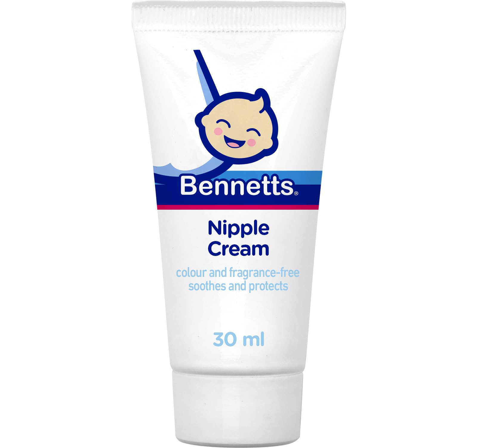 Bennetts Nipple Cream – Moisturizing Soothing Cream for Pregnant and Breast-feeding Mothers, 30ml