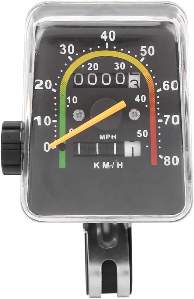 Compteur de vitesse pour vélo et odomètre mécanique étanche noir