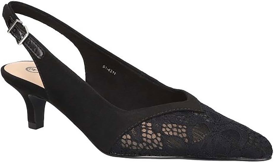 Bella Vita marquette レディース パンプス-pumps, ネグロスエード, 8 Narrow