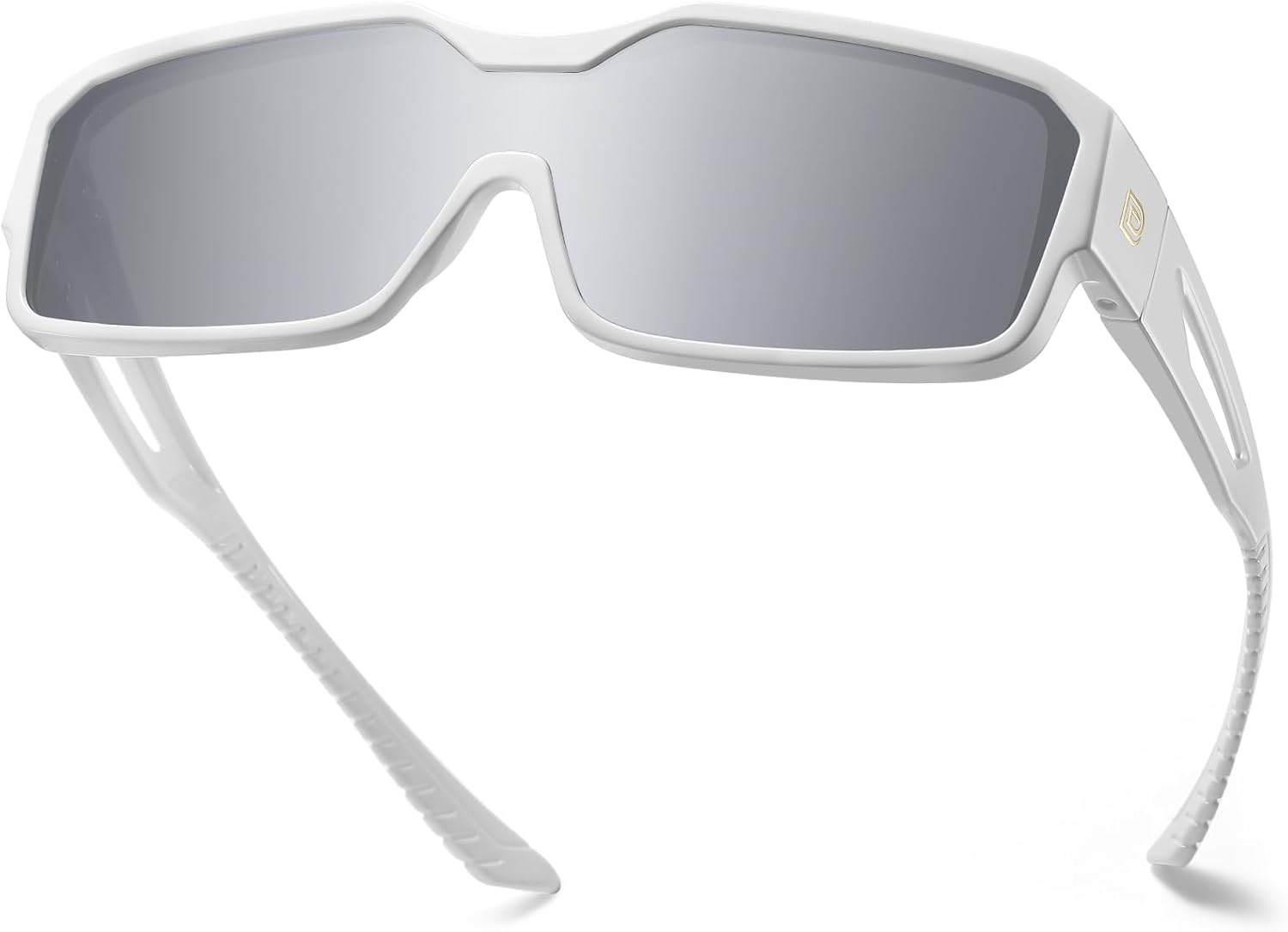 DUCO Sports Polarized Fit Over Sunglasses for Men Women Wrap Around Wear Over Glasses for Cycling Fishing