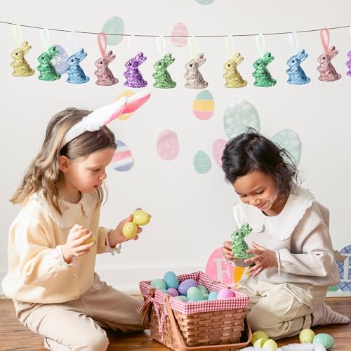 Lapins de Pâques en mousse pour sublimer votre arbre de table festif - 7
