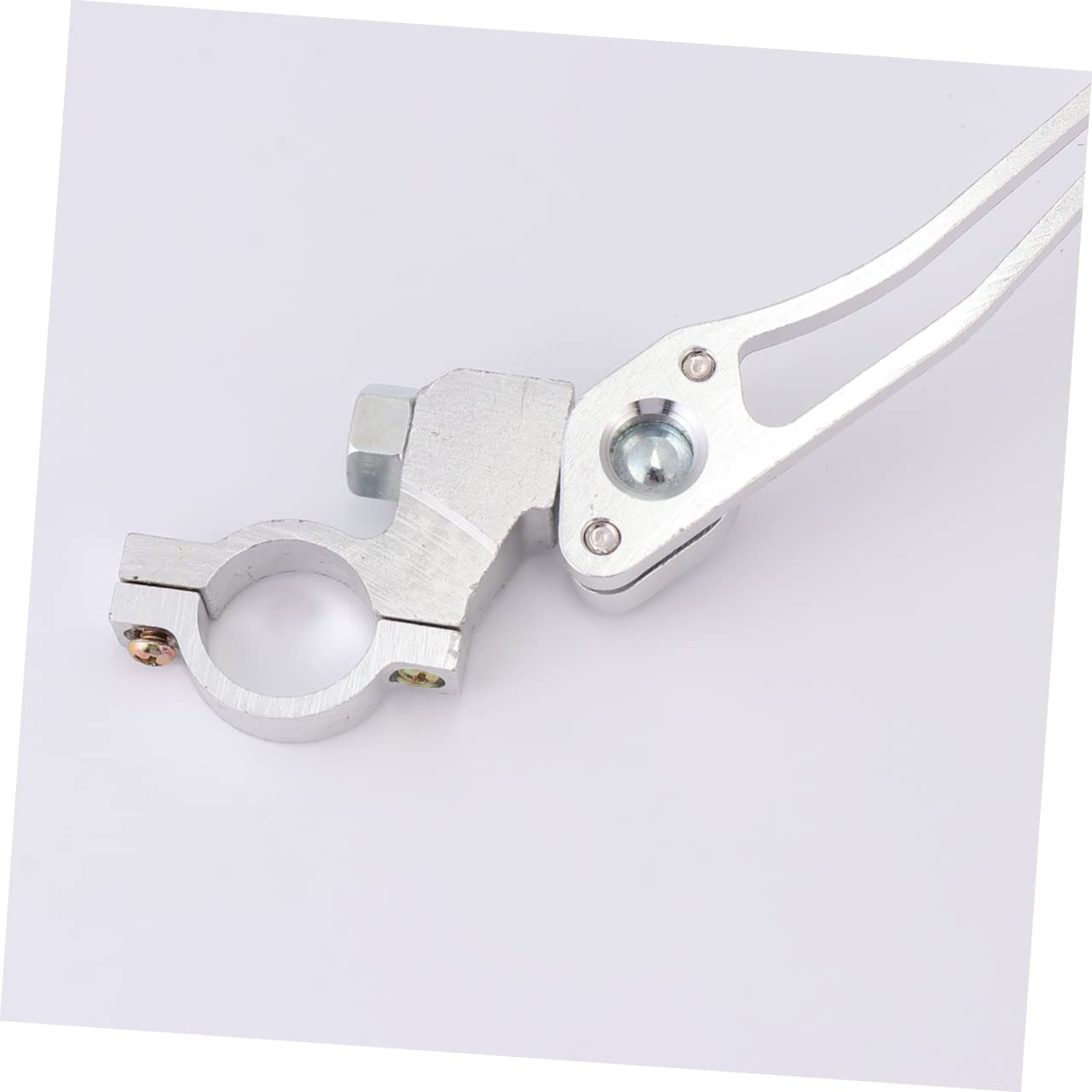 ibasenice 2pièces Miroir De Vélo Aluminium Alliage Avec Rotatif Rétroviseur Unilatéral Pour Guidon Accessoires Vélo De Montagne Route