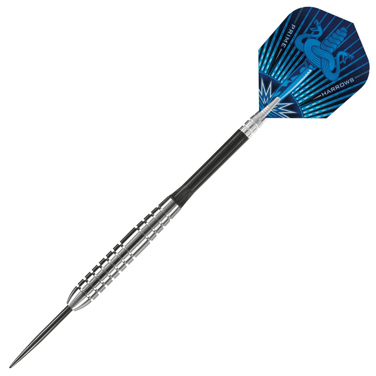 Harrows Assassin Tungsten Pro Darts | Steel Tip Darts Set mit Tragekoffer | 18-40g Alle Gewichte | Inklusive Alamo Shafts, 100 Micron Prime Flights und Reisekoffer (24GR)