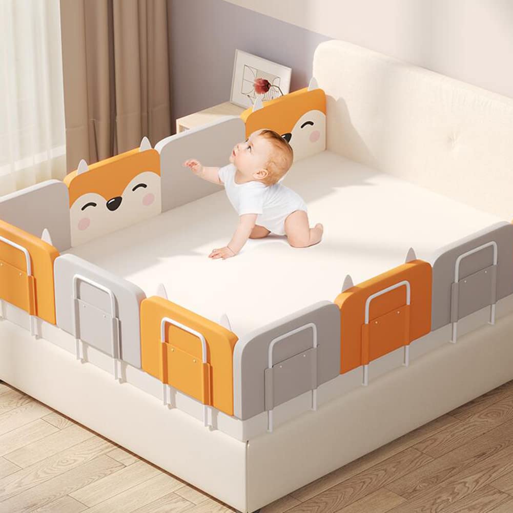 Garde-corps anti-collision réglable en hauteur pour la sécurité du lit