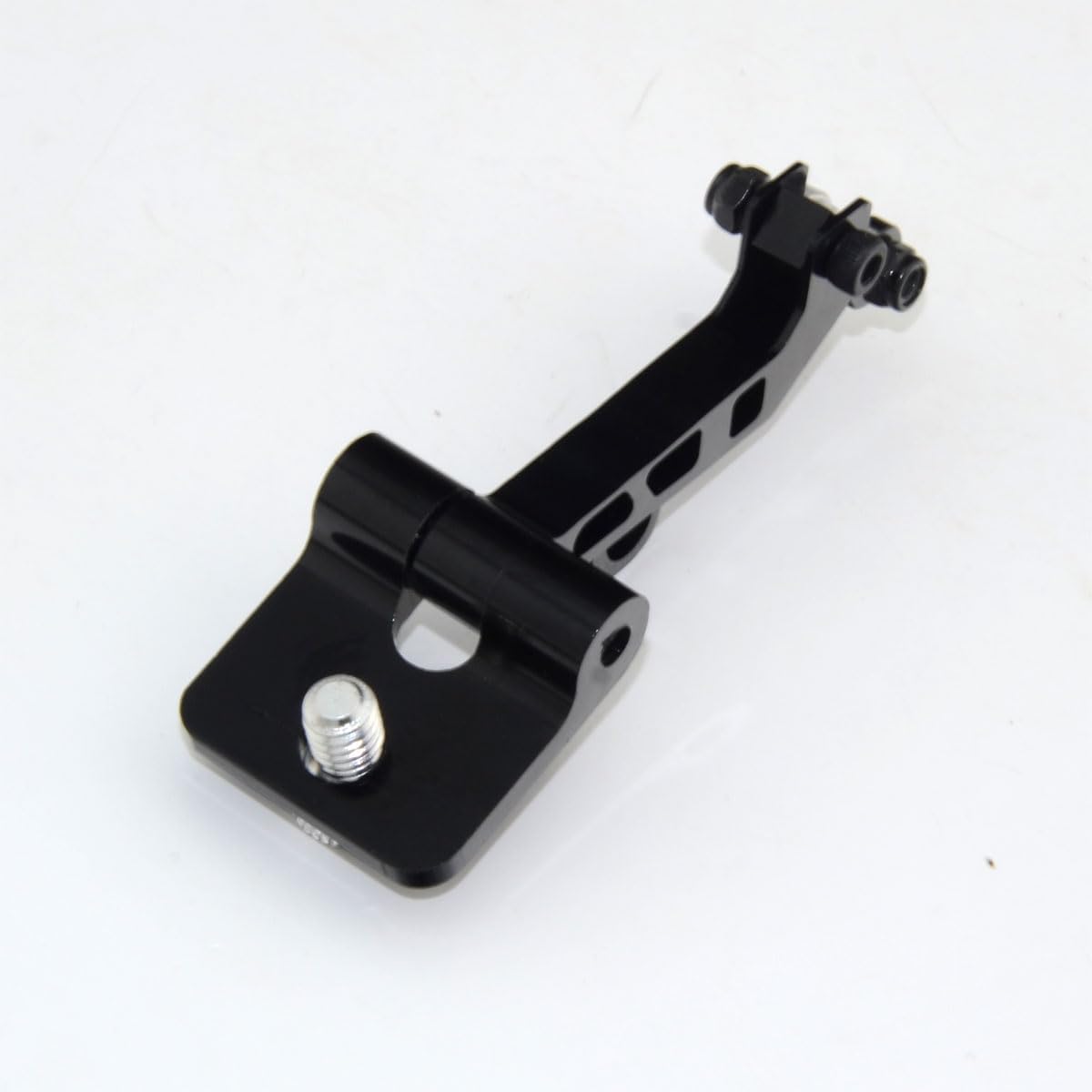 Vertical/Horizontal FPV Monitor Mount Bracket Gravity Regulator for DJI Futaba JR FLYSKY(Black)