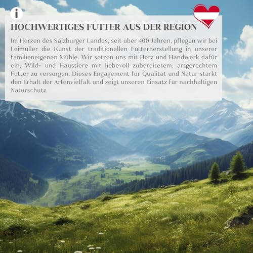 Leimüller Bio Hafer ganz 20 kg | Natürlicher Pferdehafer aus Österreich für Pferde, Ponys, Vögel & Sittiche | Futter für mehr Lebensfreude & Motivation | Bio-Gütesiegel & Frei von Gentechnik