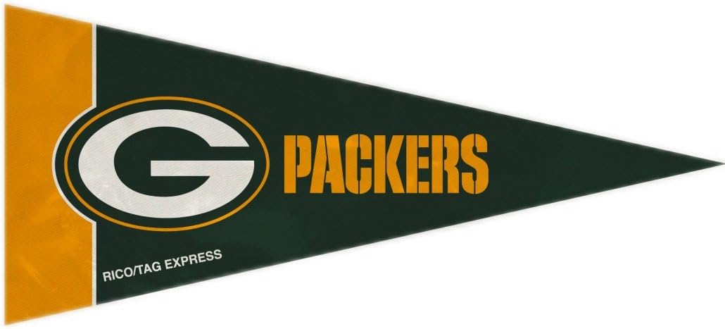 Rico Green Bay Packers 8 Piece Mini Pennant Set