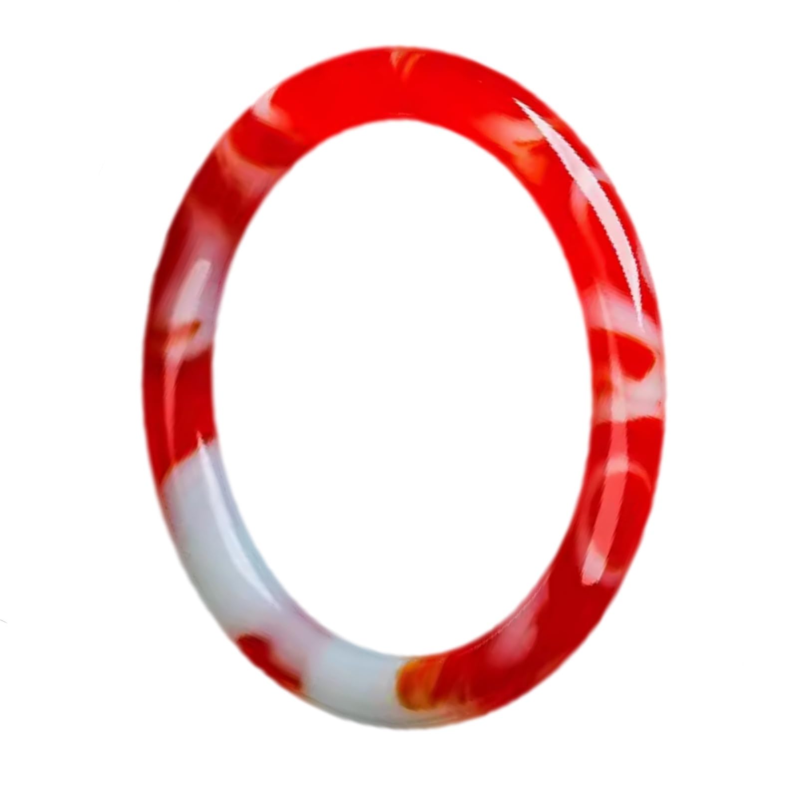 Bracelet jonc en jade naturel femme résout le manque d'éclat avec l'agate