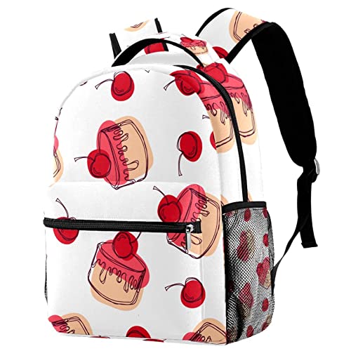 Sac à dos de voyage à motif écossais Medium filles garçons avec porte-bouteille
