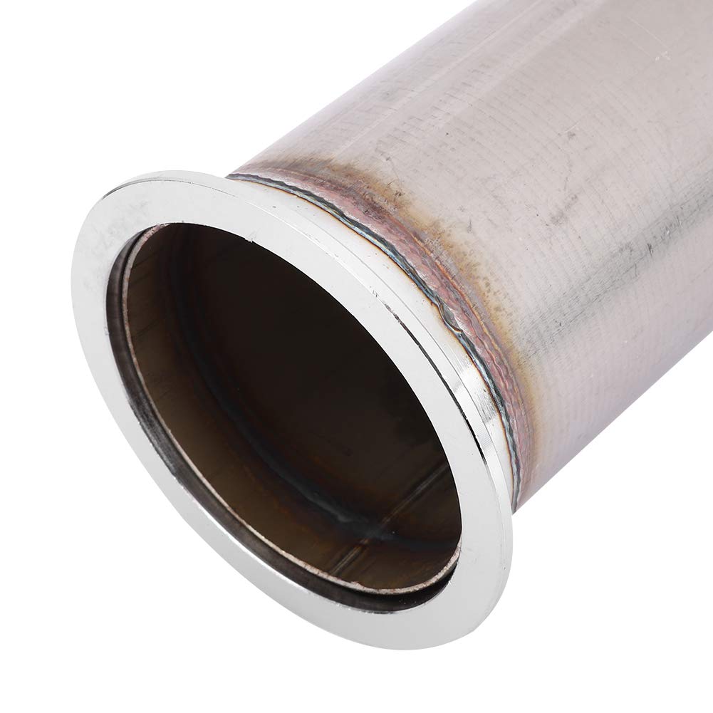V-Band a V Band Downpipe Universal 3 Pulgadas 90 ° V-Band con Abrazadera de Tubo Corto de Acero Inoxidable Downpipe