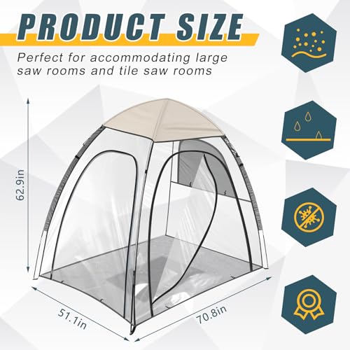 Woanger Tile Saw Shelter Tent