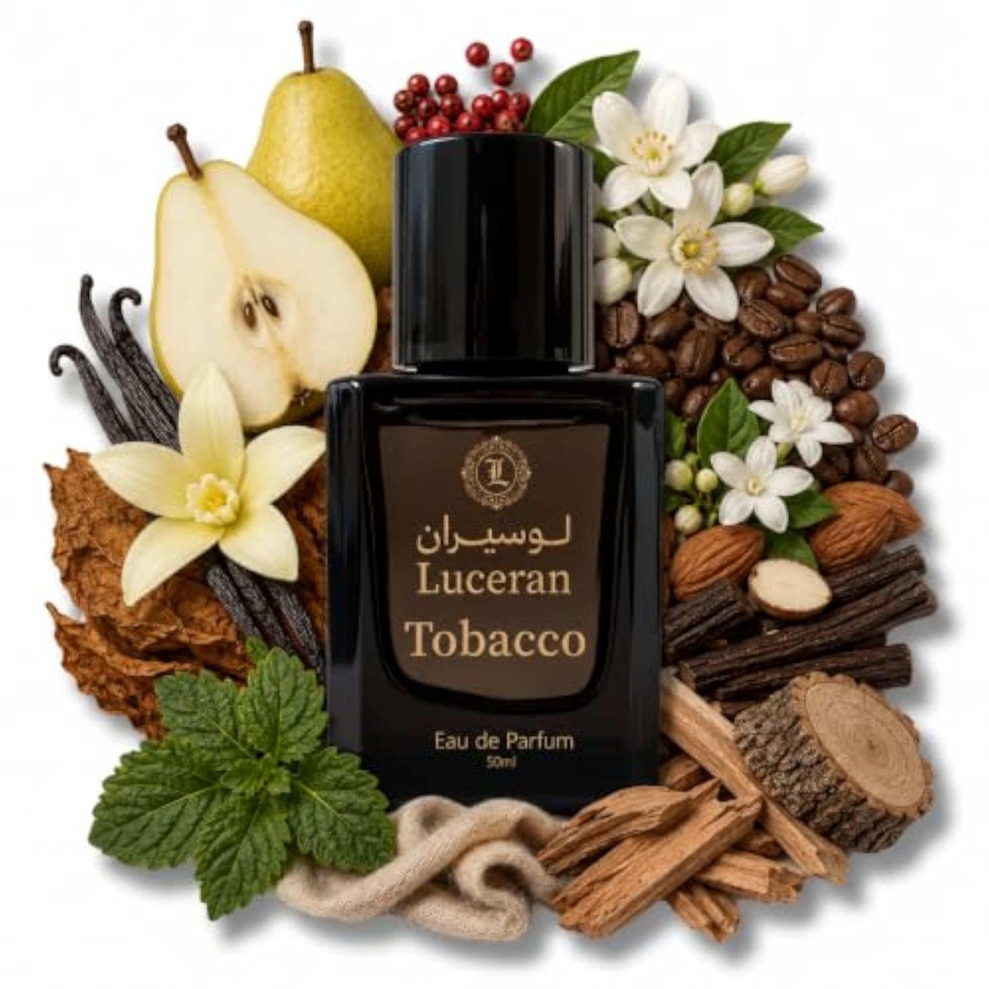Tobacco Eau De Parfum for Men and Women 50ml, Long Lasting