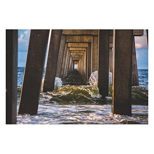 Affiche Poster Sous Le Ponton Mers Ocean 91x135cmB pour grand salon