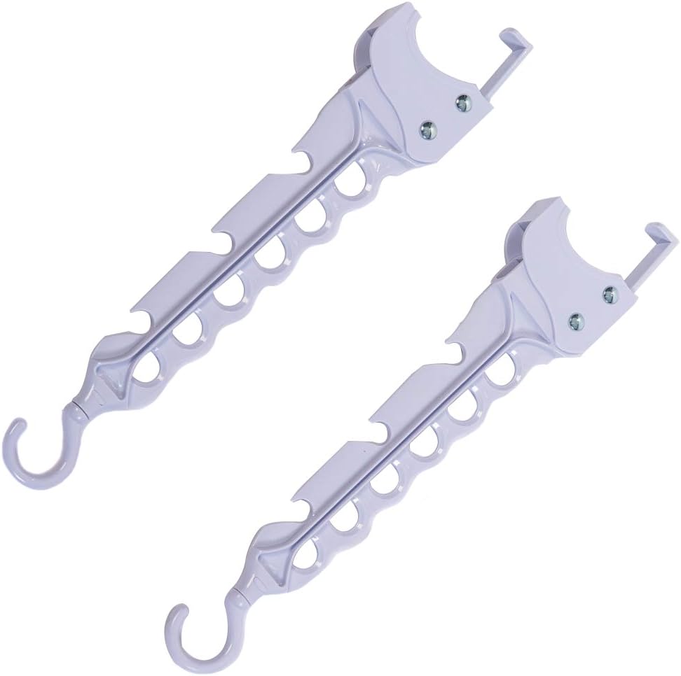 Magic Hanger Over The Door Clothes Hook Wall Mounted Rack Set of 2