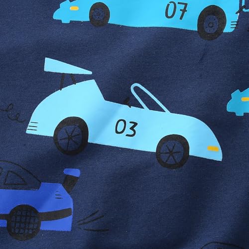 Toddler Boys Sweatshirt Round Neck Cotton Long Sleeve Sweatshirt 2-7T3