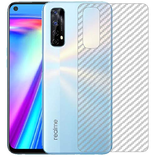 Image of Compatible with Oppo Realme 7I Back Screen Protective Film Carbon Fiber Skin Transparent Screen Guard Sticker