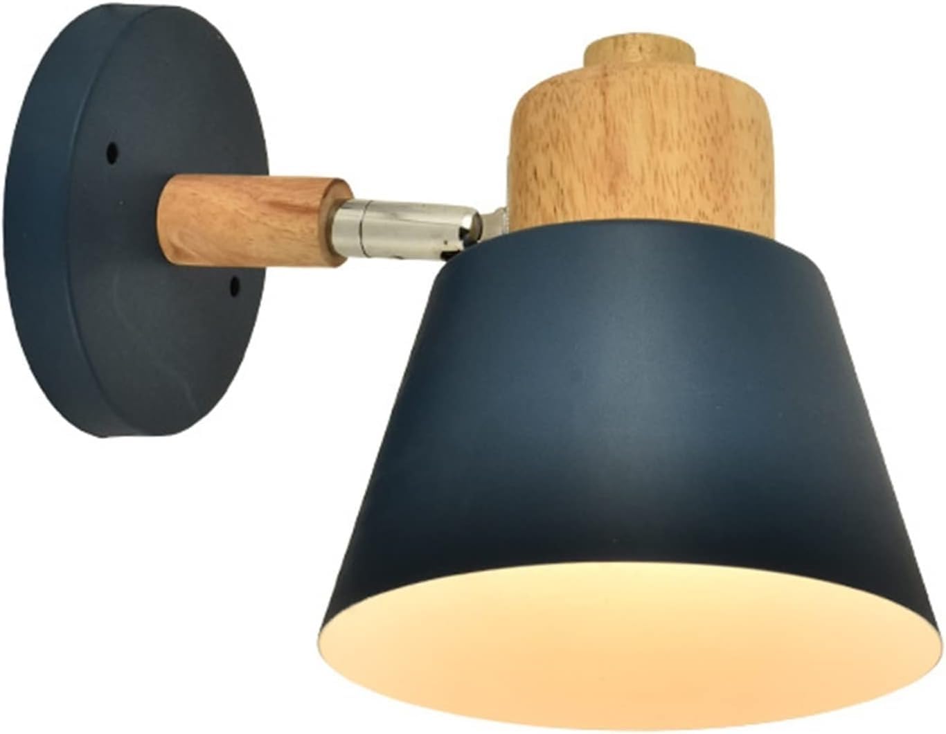 CWCQGH Wall Lamps Sconces LED Modern Fixtures Copper Holder Corridor Mount Lighting for Bedroom Living Room,Blue