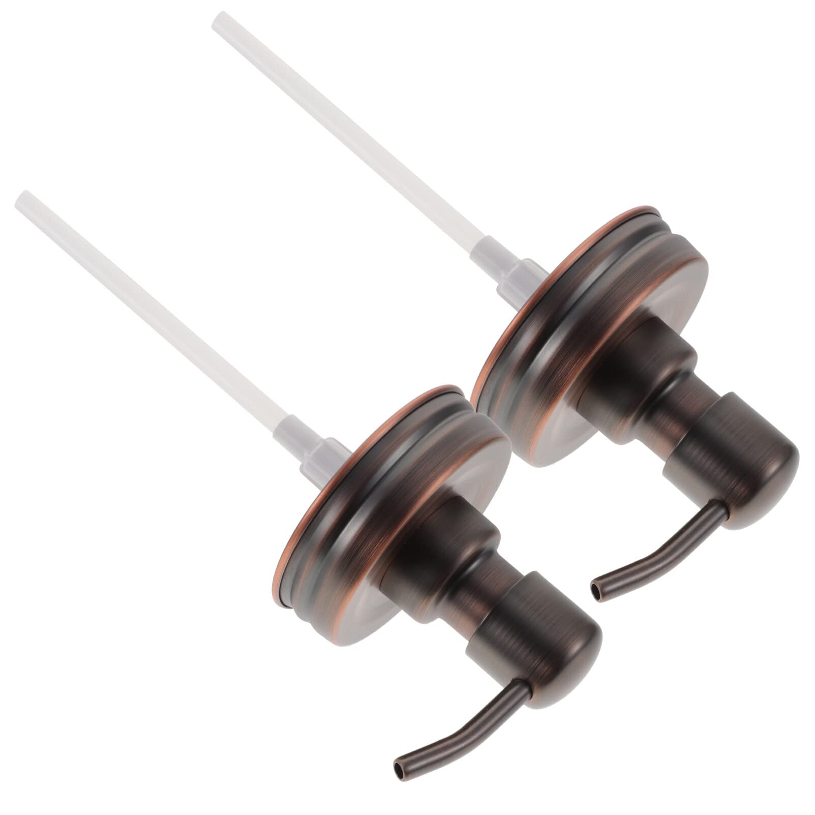 FRCOLOR Pressing for Liquid Container Bottle Dispenser Pump Replacement Lid for Mason Jar