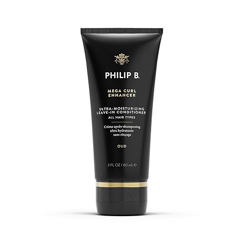 Miniatura 4 de PHILIP B. Forever Shine Champú y acondicionador de 2 onzas cada uno + Mega Curl Enhancer 2oz  Set de champú y acondicionador con notas de Pure Oud