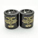 2pcs Nover LA 50V 10000uF ±20% 35x35mm LA Grade Capacitor