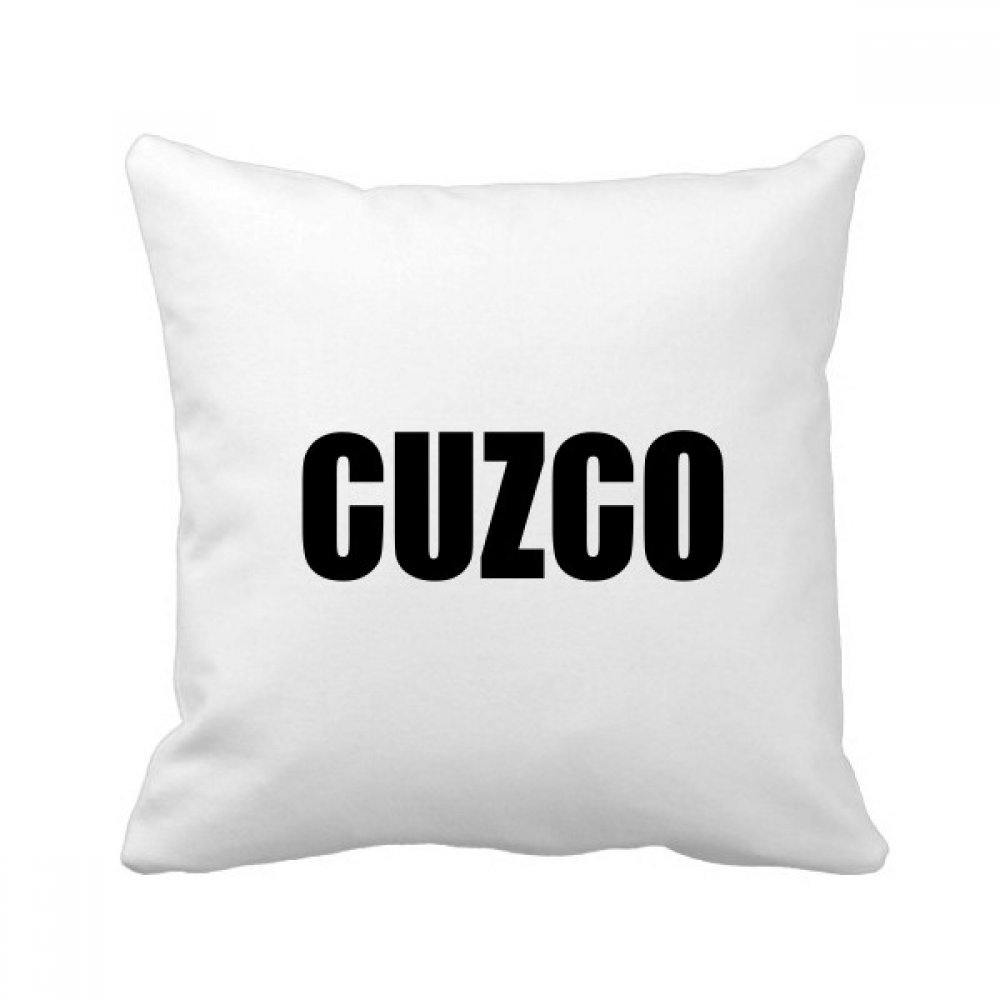 Coussin Cuzco Peru oreiller carré multicolore 40x40 pour aménagement intérieur canapé maison