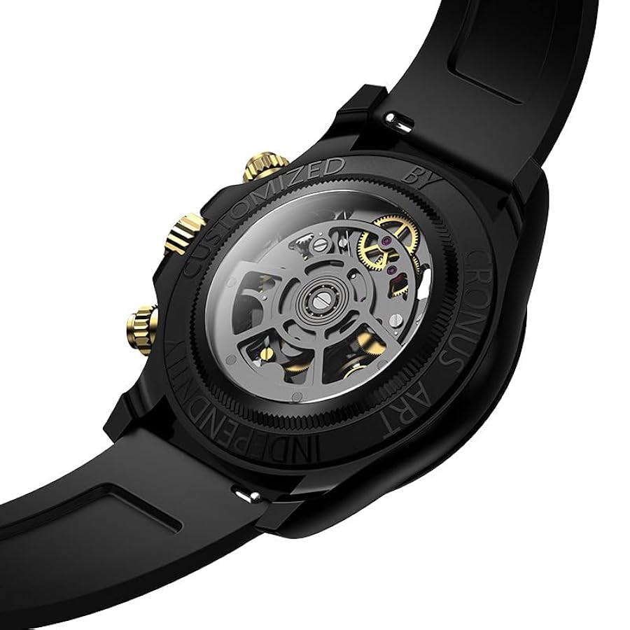 Amazon | CRONUSART 腕時計 メンズ, 40mm 自動巻き腕時計 50m 防水  