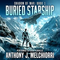Buried Starship Audiolibro Por Anthony J. Melchiorri arte de portada