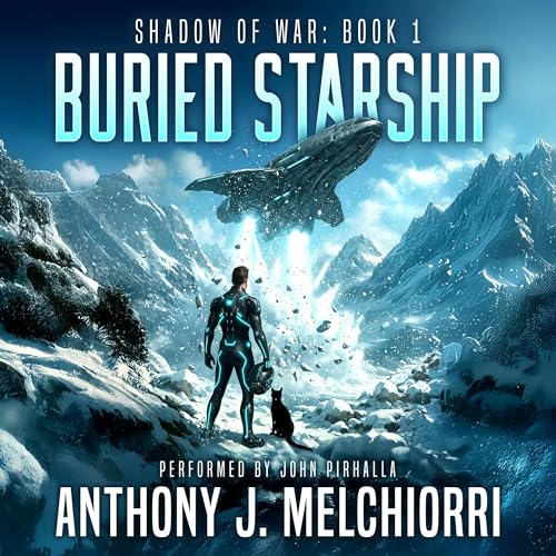 Buried Starship Audiolibro Por Anthony J. Melchiorri arte de portada