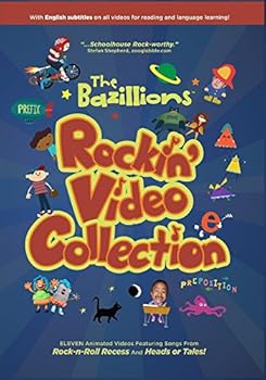DVD The Bazillions Rockin' Video Collection Book