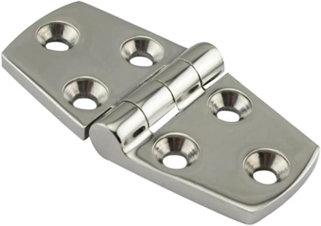 Stainless Steel Boat Hinge Door Window Cabinet Deck Flush Mount for Yacht(A)