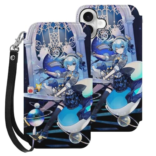 iPhone 16 Plus ��p�P�[�X �蒠�^ �I�V�����A�j���� VTuber ��������� �X�}�z�P�[�X �y�Ռ��z������TPU�f�� �S�ʕی�z ���z�^ IPhone��p�P�[�X/�J�o�[ �D/�J�[�h���[ ���u��/�X�^���h�@�\ �y�� �ϏՌ� �����h�~ ���h�~ 
