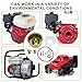 RUHUO Carburetor Chamber Float Bowl Kit, Float Bowl Needle Spring Seal Pin Gasket Bolt Washer Compatible with Hoda GX120/160/200, GXV120/140/160 Engine Snowblower Pressure Washer Carburetor