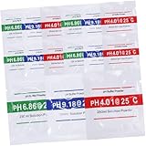Beaupretty 15 Stück Teiliges Ph pufferpulver Kalibrierungspulver mit Ph für Präzise Ph messgerät...