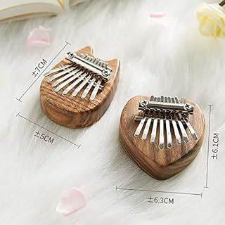 Nobrannd Piano à Main Exquis Mini 8 clés en Forme de Coeur Pouce Transparent Piano léger Thumb Piano Cadeau Enfant… - Les Beatles, Paul McCartney, John Lennon, RIngo Starr, George Harrison Nobrannd Piano à Main Exquis Mini 8 clés en Forme de Coeur Pouce Transparent Piano léger Thumb Piano Cadeau Enfant… – Image 4