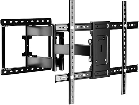 Supcline Full Motion TV Wall Mount for Most 32-86 inch TVs up to132 lbs, Swivel and Tilt Wall Mount TV Mount Dual Articulating Arms, TV Bracket Max VESA 600x400mm, Fits 8" 12" 16" Wood Studs