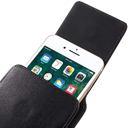 iPhone 6 Plus Holster,iPhone 7 Plus Holster,iPhone 8 Plus Holster,FH Vertical Swivel Pouch Carrying Case with Belt Clip Holster Cover for Apple iPhone 6/7/8 Plus (Fits with a Thin Case)