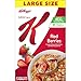 Kellogg's Special K Red Berries Breakfast Cereal, Good Source of Fiber, Large Size, 14.7 oz