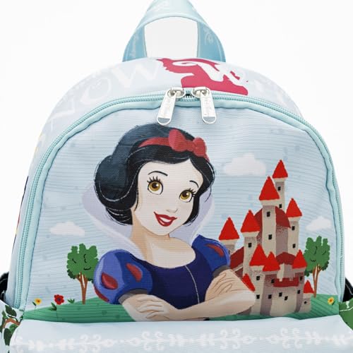 Wondapop - Snow White 13"" Nylon Deluxe Daypack, Blue, A252332