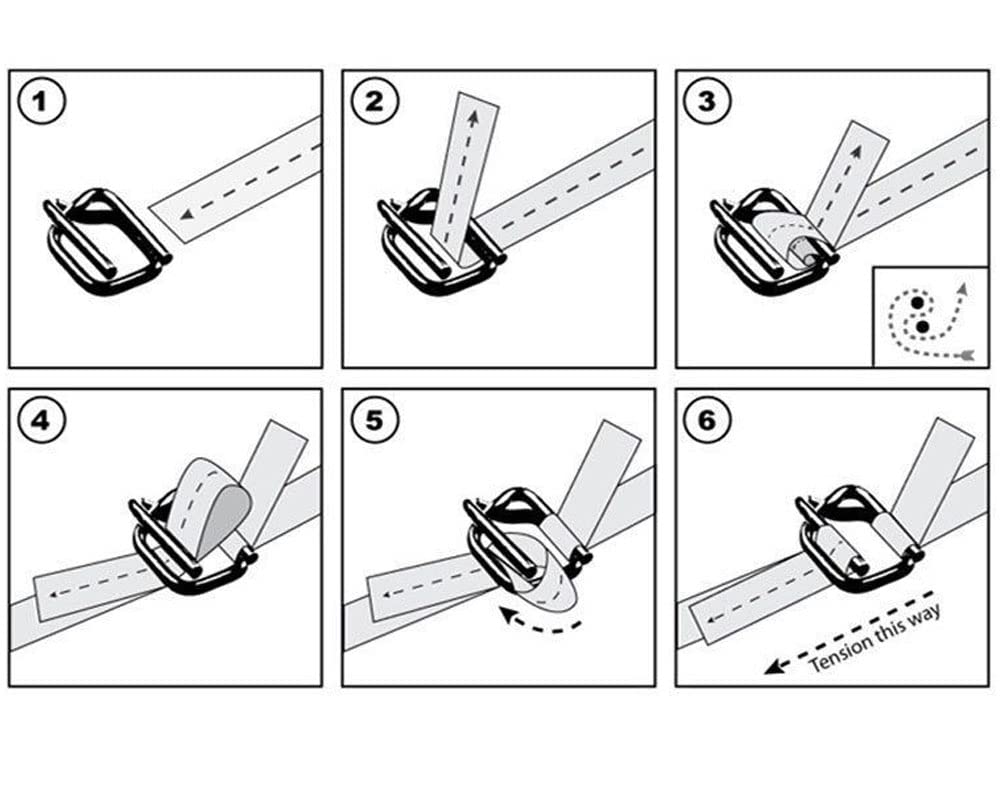 1640 feet (500 Meters) 3/4” Composite Cord Strapping Roll of 8" x 8" Core Size, 1800 lbs Break Strength for Poly Cord Strapping Packaging