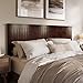 AFI, Nantucket King Solid Wood Panel Headboard, Walnut