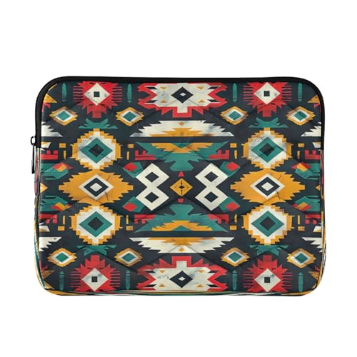 Funda para portátil 13-14 pulgadas impermeable con patrón étnico