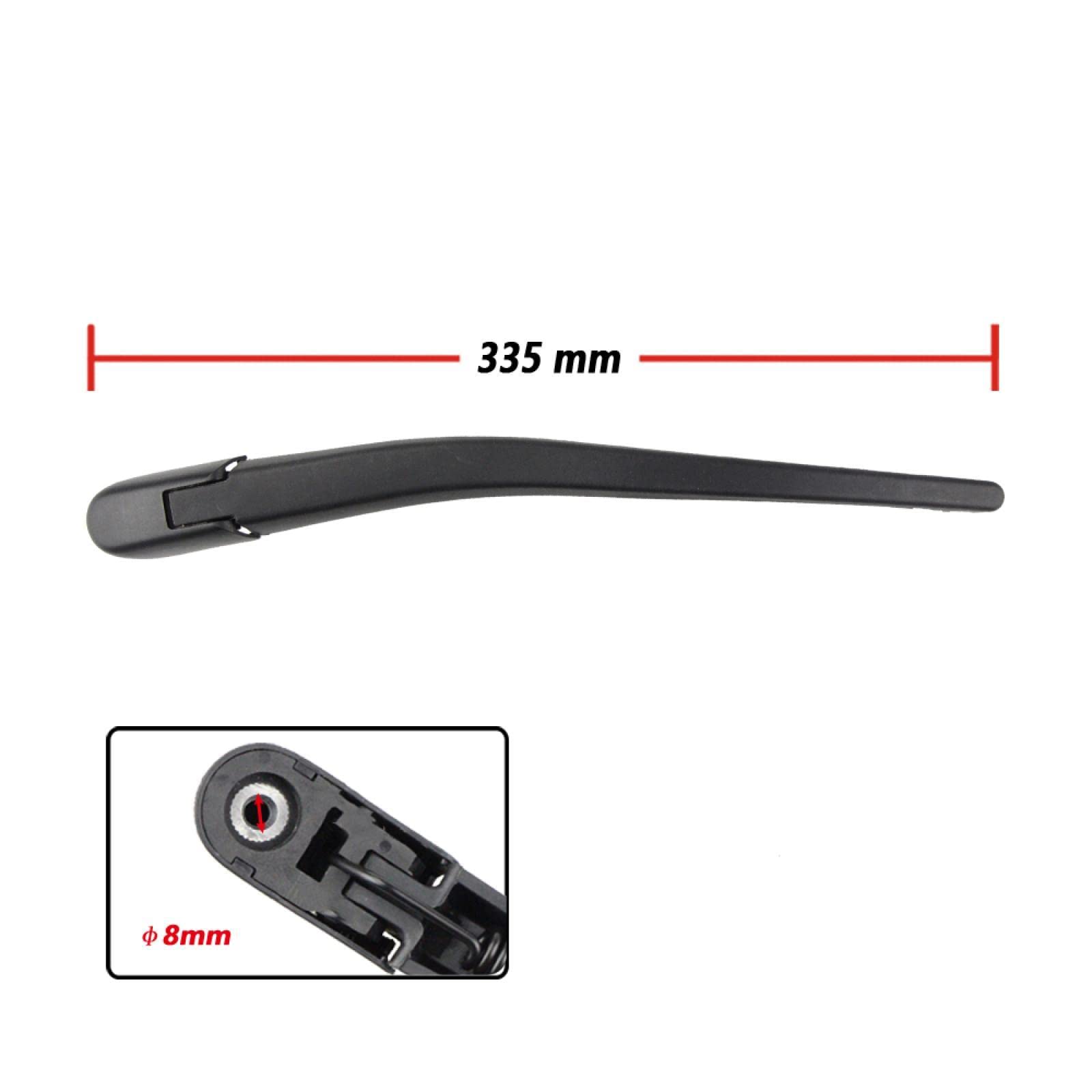 Tergicristallo Posteriore Per Nissan X-Trail 2008-2013 355mm spazzole tergicristallo posteriore per auto e braccio tergicristallo posteriore