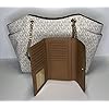 MICHAEL-Michael-Kors-Jet-Set-Travel-Large-Chain-Shoulder-Tote-bundled-with-Michael-Kors-Jet-Set-Travel-Trifold-Wallet Michael Kors MICHAEL Michael Kors Jet Set Travel Large Chain Shoulder Tote bundled Jet Set Travel Trifold Wallet (Signature Vanilla/Acorn)